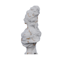 marie Antonieta estátua, 3d renderiza, isolado, perfeito para seu Projeto png