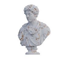 Marco Aurelius estatua, 3d renders, aislado, Perfecto para tu diseño png