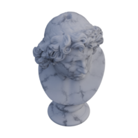 Helios  statue, 3d renders, isolated, perfect for your design png