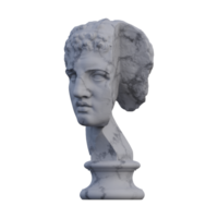 Hércules estatua, 3d renders, aislado, Perfecto para tu diseño png
