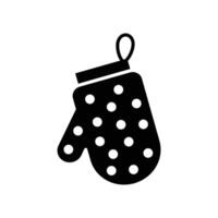 kitchen glove icon vector design template in white background