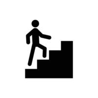 stairs icon vector design template in white background