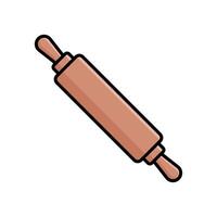 rolling pin icon vector design template in white background