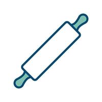 rolling pin icon vector design template in white background