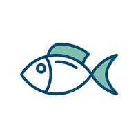 fish meat icon vector design template in white background