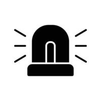 siren icon vector design template in white background
