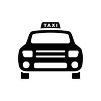 taxi icon vector design template in white background