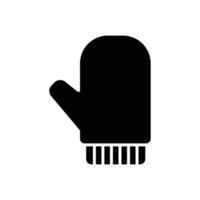 kitchen glove icon vector design template in white background