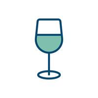 wine icon vector design template in white background