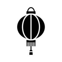 chinese lantern icon vector design template in white background