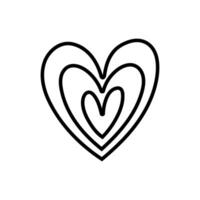 Heart icon vector. love illustration sign. romance symbol. vector