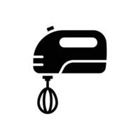 hand mixer icon vector design template in white background