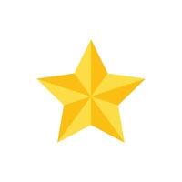 star icon vector design template in white background