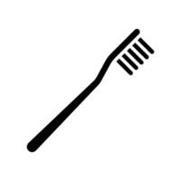 toothbrush icon vector design template in white background