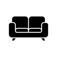 sofa icon vector design template in white background