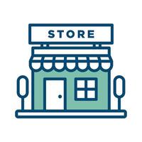 store icon vector design template in white background