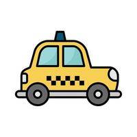 taxi icon vector design template in white background