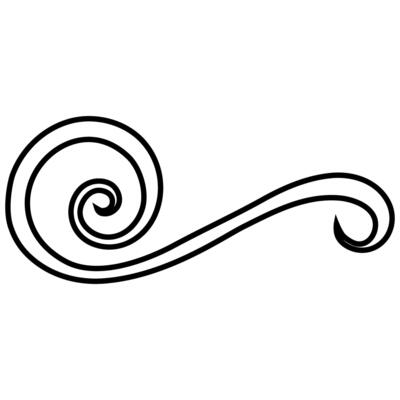 Swishes vector icon. Swashes illustration sign. Swoops symbol. Aroma logo.