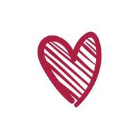 corazón icono vector. amor ilustración signo. romance símbolo o logo. vector