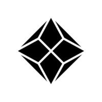 Geometric Pattern icon vector. Geometric figure illustration sign. Coasters Stencil symbol or logo. vector