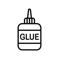 glue icon vector design template in white background