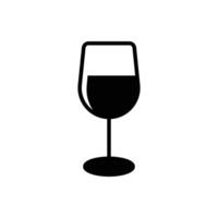 wine icon vector design template in white background