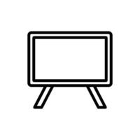 blackboard icon vector design template in white background