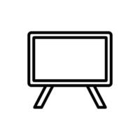 blackboard icon vector design template in white background