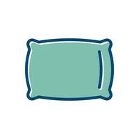 pillow icon vector design template in white background