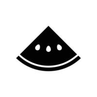 agua melón icono vector diseño modelo en blanco antecedentes