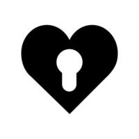 Heart icon vector. love illustration sign. romance symbol. vector