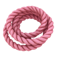 AI generated 3D Rendering of a Plastic Rope on Transparent Background - Ai Generated png