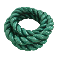 AI generated 3D Rendering of a Plastic Rope on Transparent Background - Ai Generated png