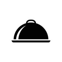 food tray icon vector design template in white background