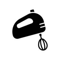 hand mixer icon vector design template in white background