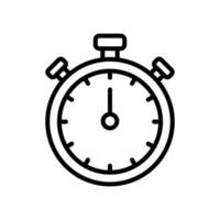 stop watch icon vector design template in white background
