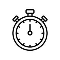 stop watch icon vector design template in white background