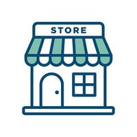 store icon vector design template in white background