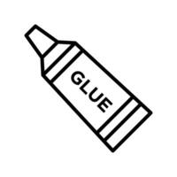 glue icon vector design template in white background