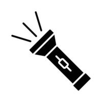 Linterna icono vector diseño modelo en blanco antecedentes