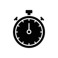stop watch icon vector design template in white background