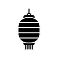 chinese lantern icon vector design template in white background