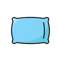 pillow icon vector design template in white background