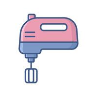 hand mixer icon vector design template in white background