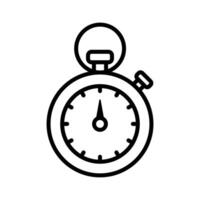 stop watch icon vector design template in white background