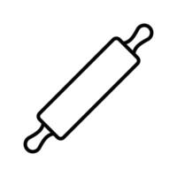 rolling pin icon vector design template in white background