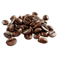 AI generated 3D Rendering of a Coffee Beans on Transparent Background - Ai Generated png