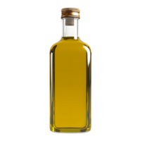 ai generiert Olive Öl Flasche auf transparent Hintergrund - - ai generiert png