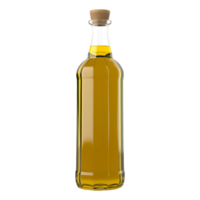 ai generiert Olive Öl Flasche auf transparent Hintergrund - - ai generiert png