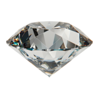 ai genererad diamant på transparent bakgrund - ai genererad png